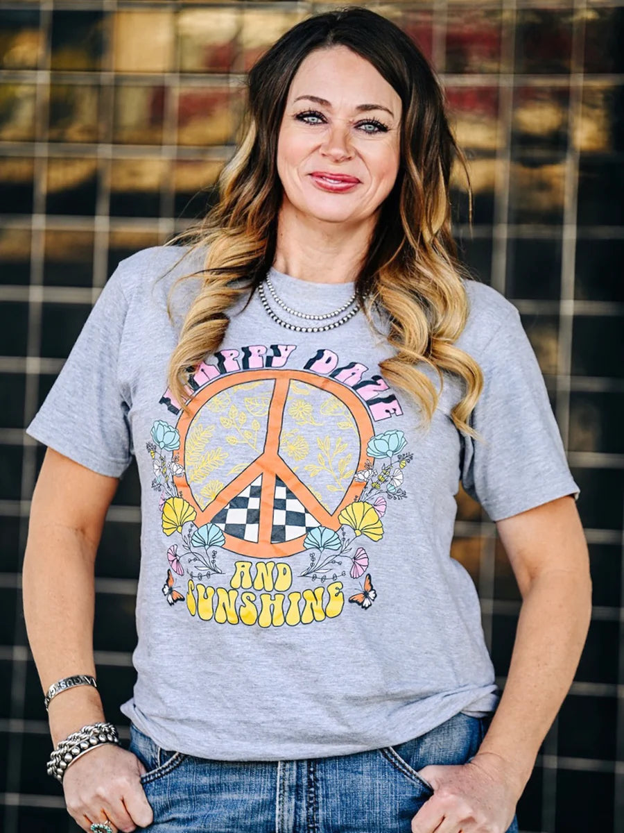 Happy Daze And Sunshine Tee