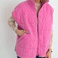 SIMPLE PINK VEST