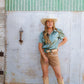 HOWDY DENIM TAN SHORTS