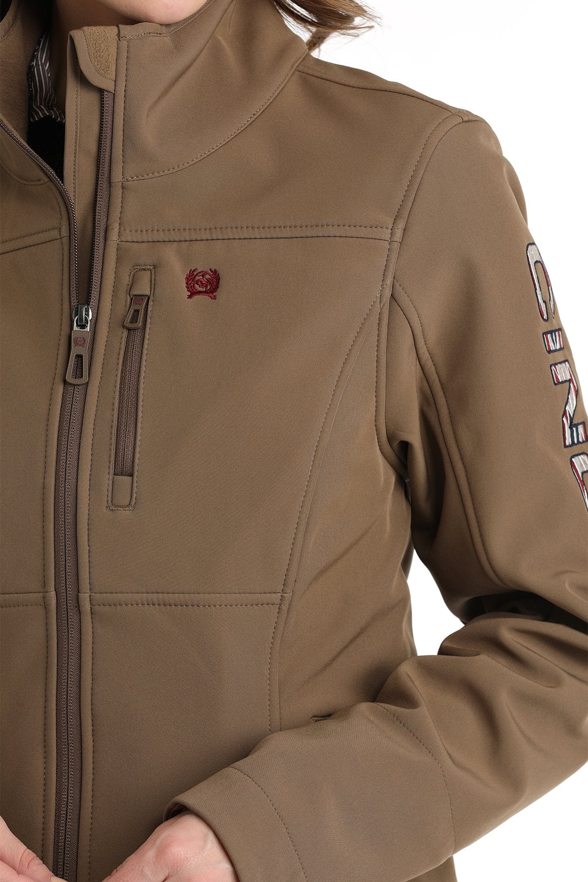 CINCH WM BRN CC BOND JACKET