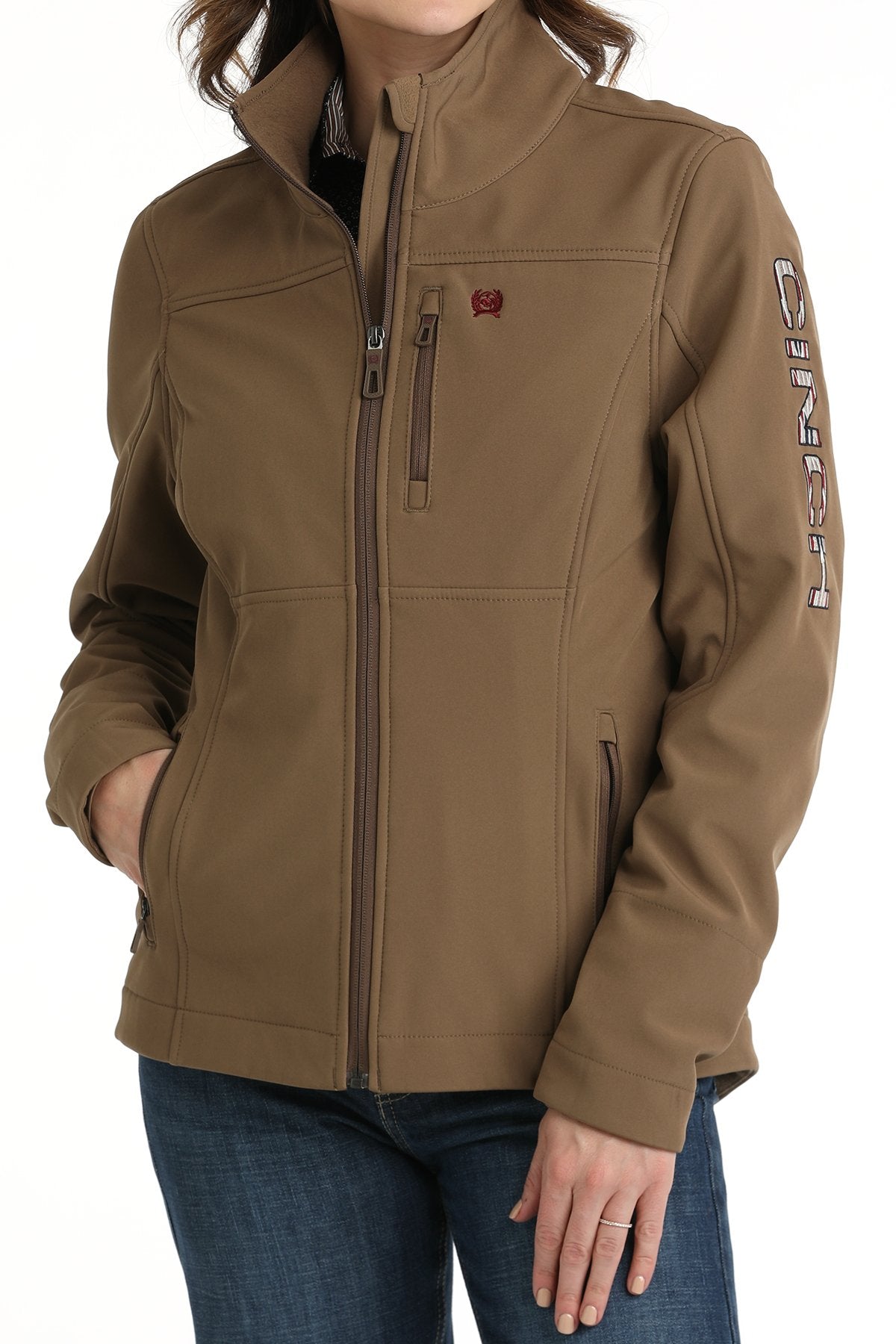 CINCH WM BRN CC BOND JACKET