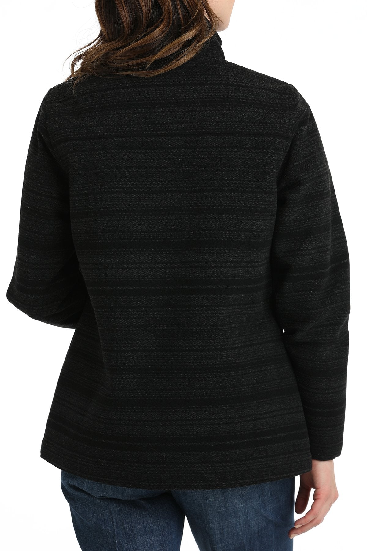 CINCH WM WOOLY BLK COAT