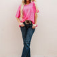 ROUND NECK BASIC PINK TEE
