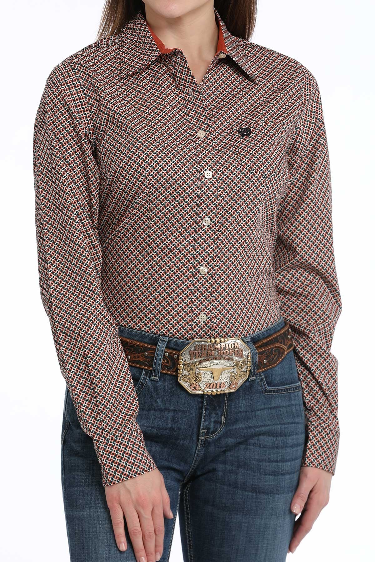 CINCH WM PRINTED PATTERN LS