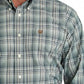 CINCH MN PASTEL PLAID LS