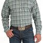 CINCH MN PASTEL PLAID LS