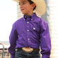 CINCH BOYS PURPLE SOLID LS