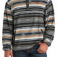 CINCH MNS BLK/TAN FLEECE