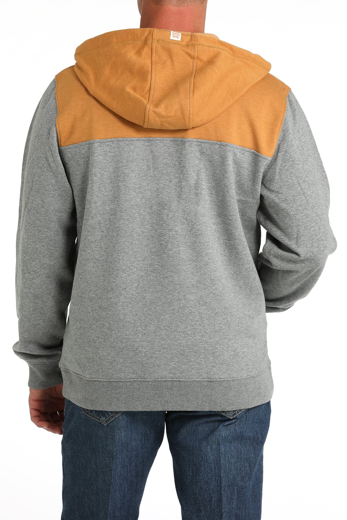 CINCH MENS 2TONE HOODIE