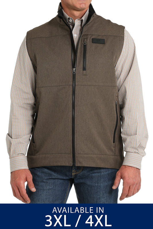 CINCH MN BROWN BONDED VEST