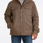 MN CC BRN SHIRT JACKET