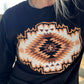 NAVAJO RUG LS TEE