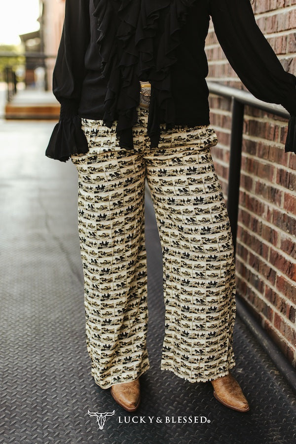 RUNNING HORSE PANTS