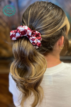 PEP RALLY MAROON SCRUNCHIE