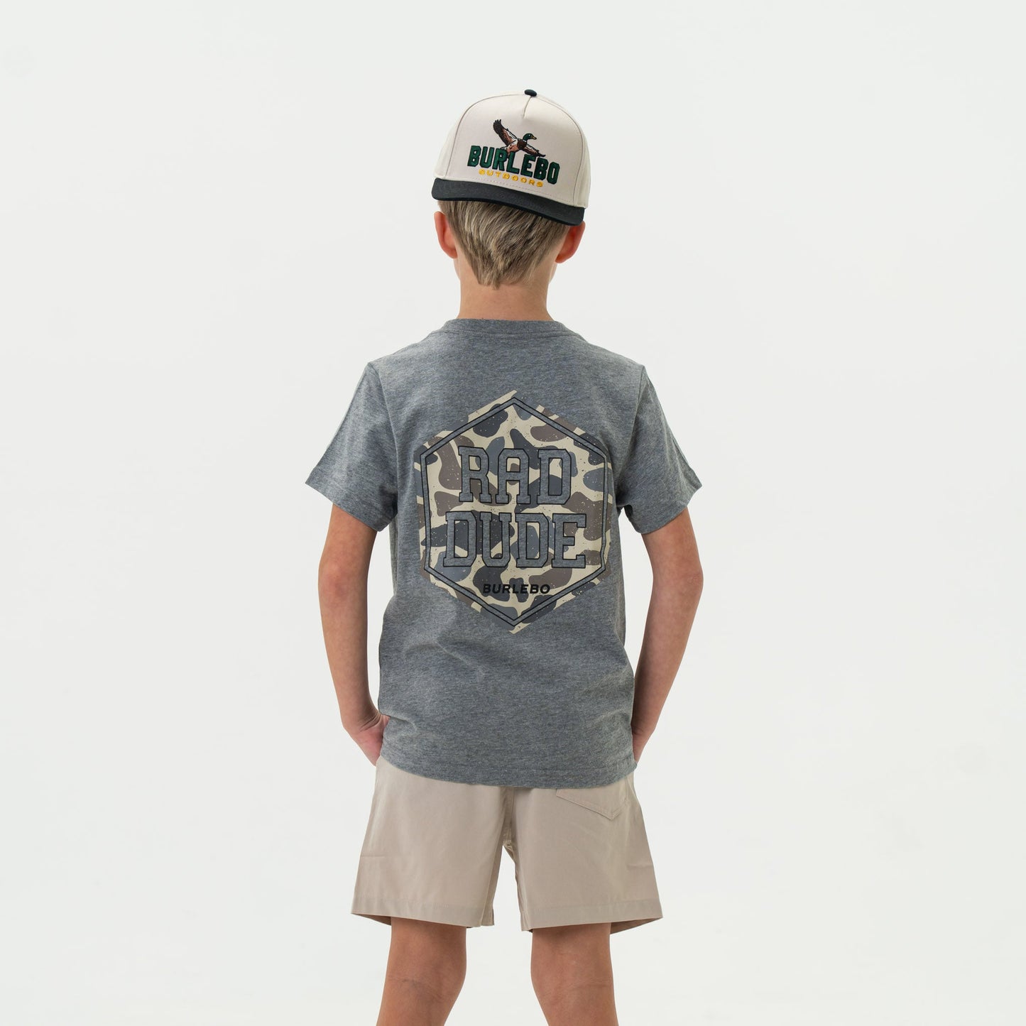 YOUTH RAD DEER CAMO TEE