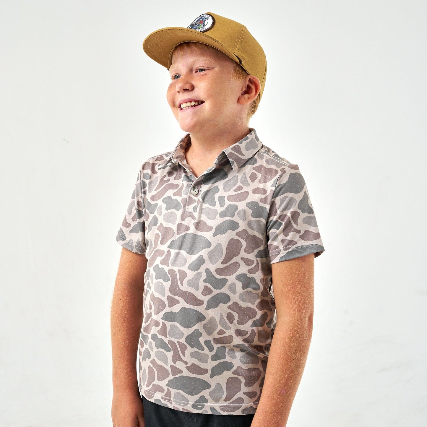 YOUTH POLO CLASSIC DEER CAMO