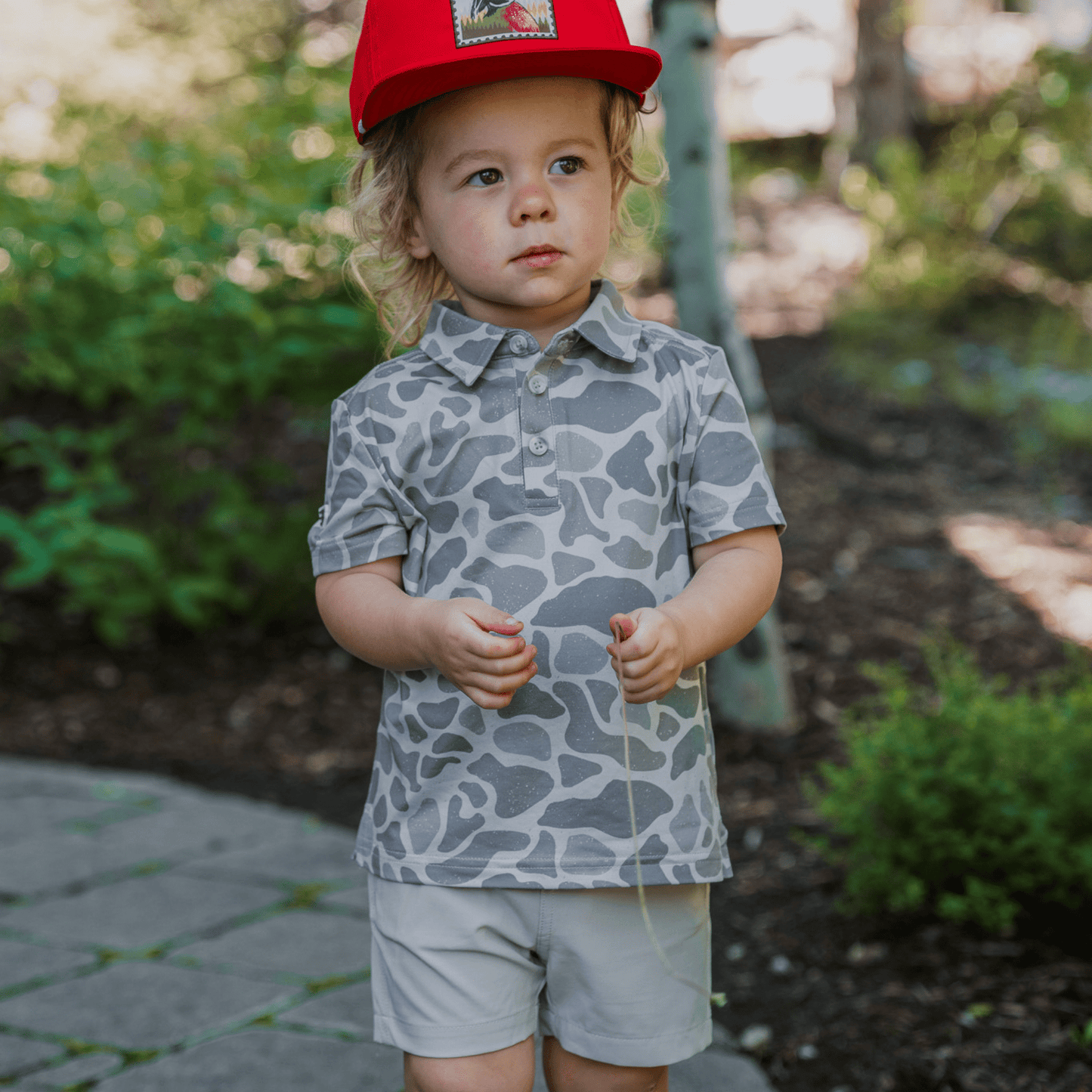 YOUTH POLO CLASSIC DEER CAMO