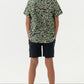 YOUTH HEATHER BLACK (DUCK CAMO INSIDE) SHORTS