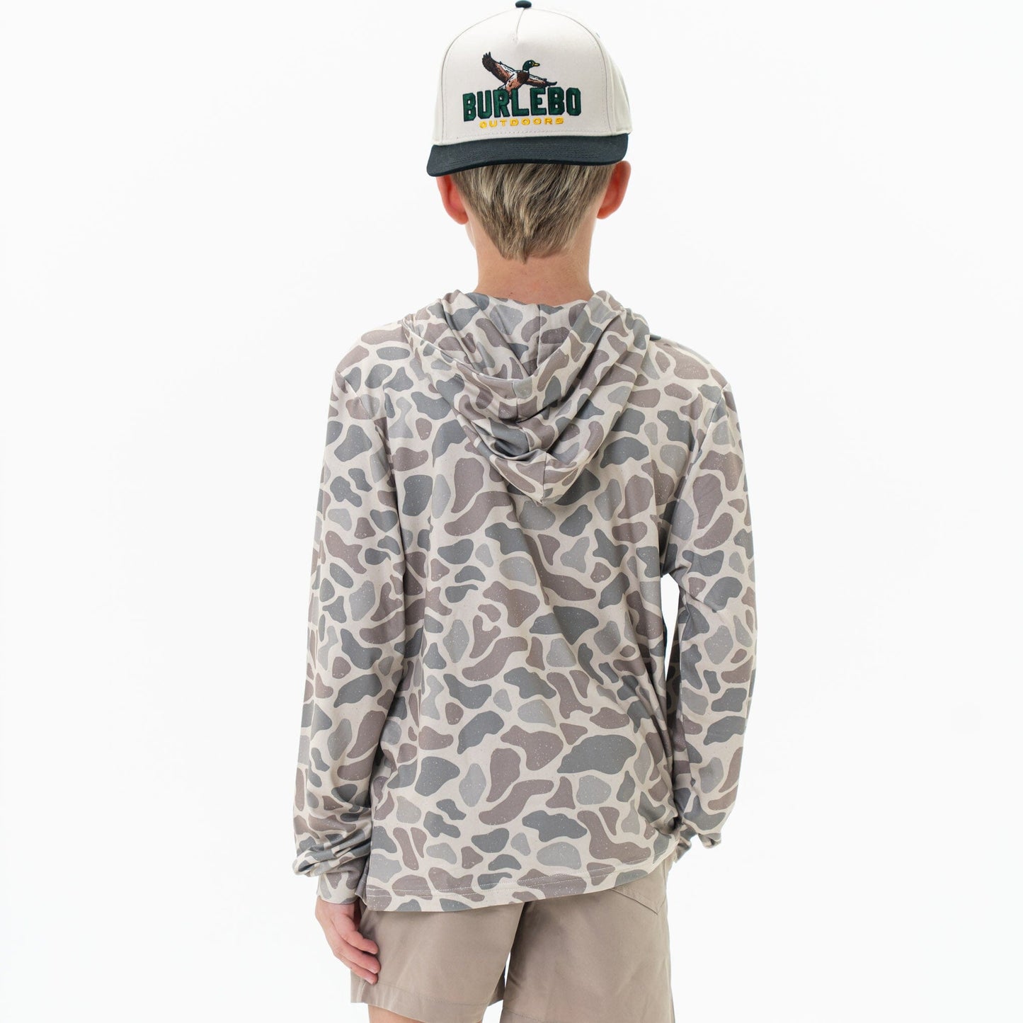 YOUTH PERFORMANCE DEER CAMO HOODIE