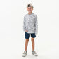 YOUTH PERFORMANCE WHITE CAMO HOODIE