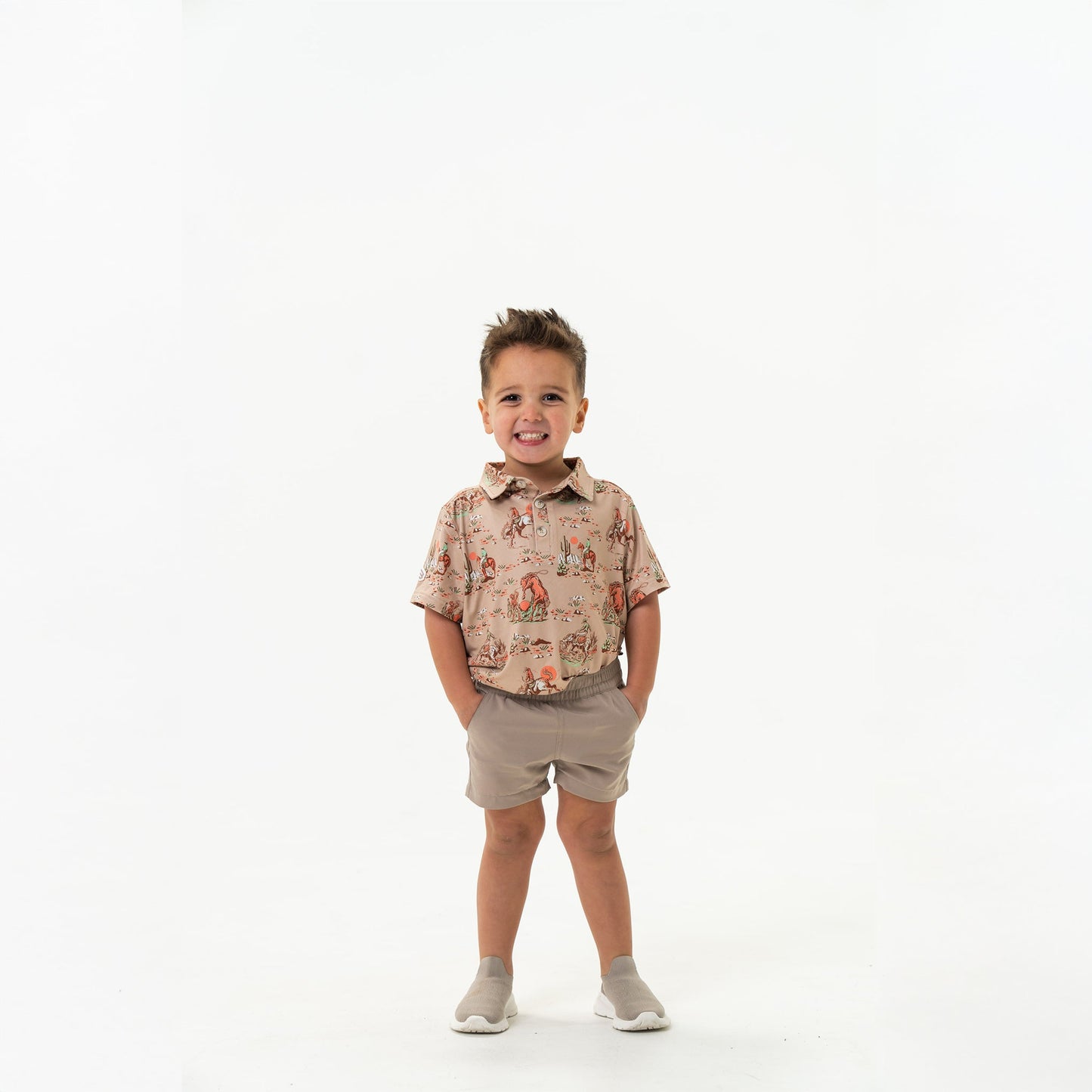 YOUTH POLO COWBOY UP