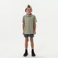 YOUTH POLO FLYING DUCKS-GREEN