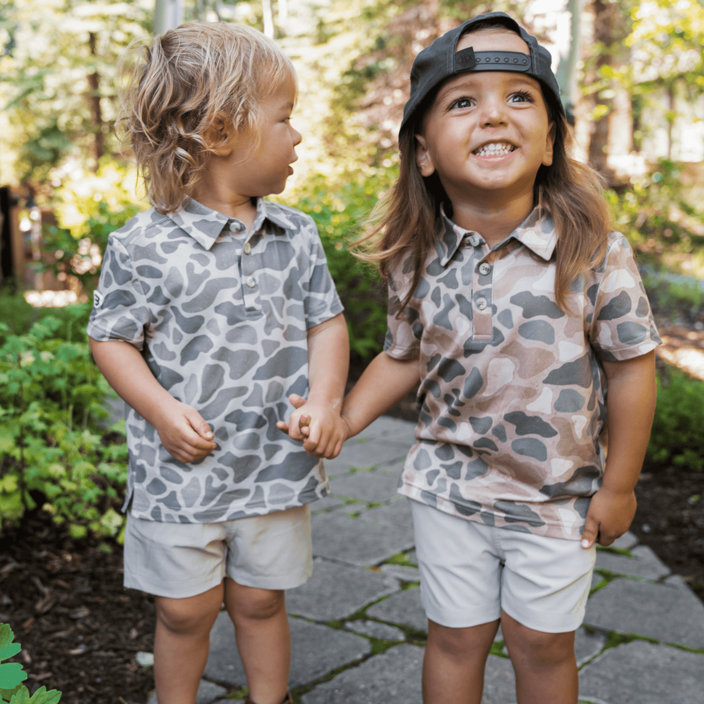 YOUTH POLO CLASSIC DEER CAMO