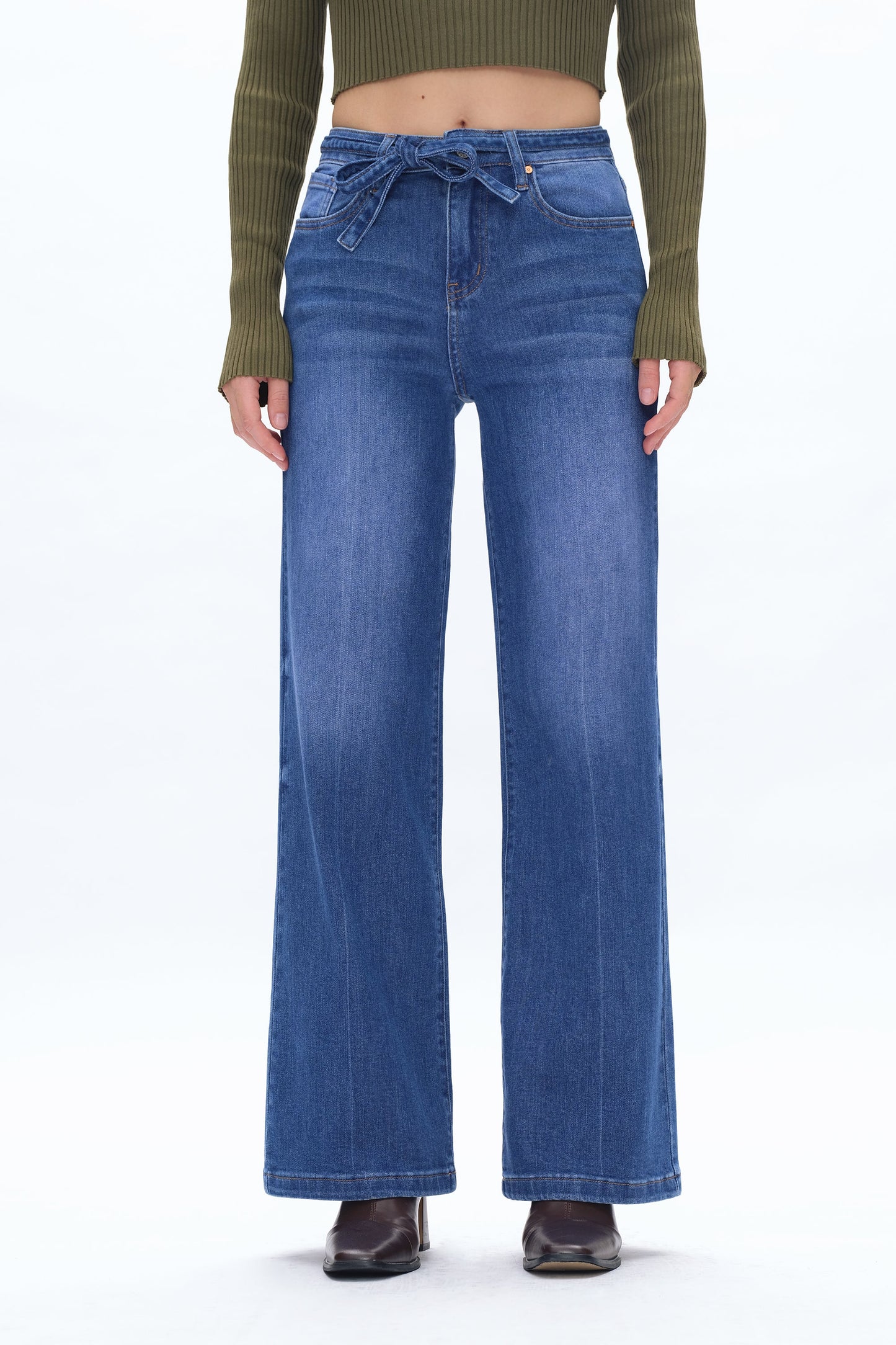 CLOE HR WIDE LEG