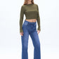 CLOE HR WIDE LEG
