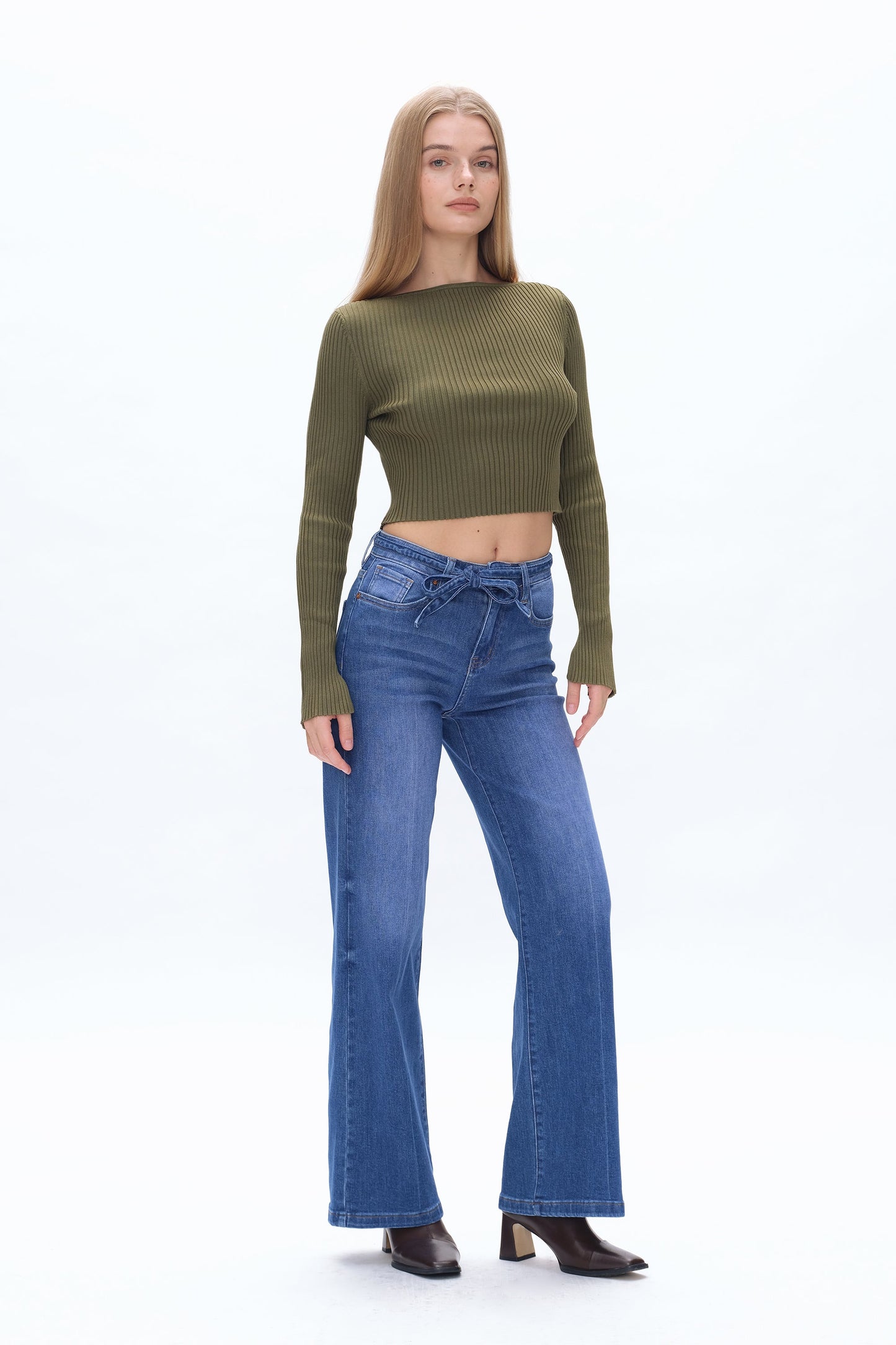 CLOE HR WIDE LEG