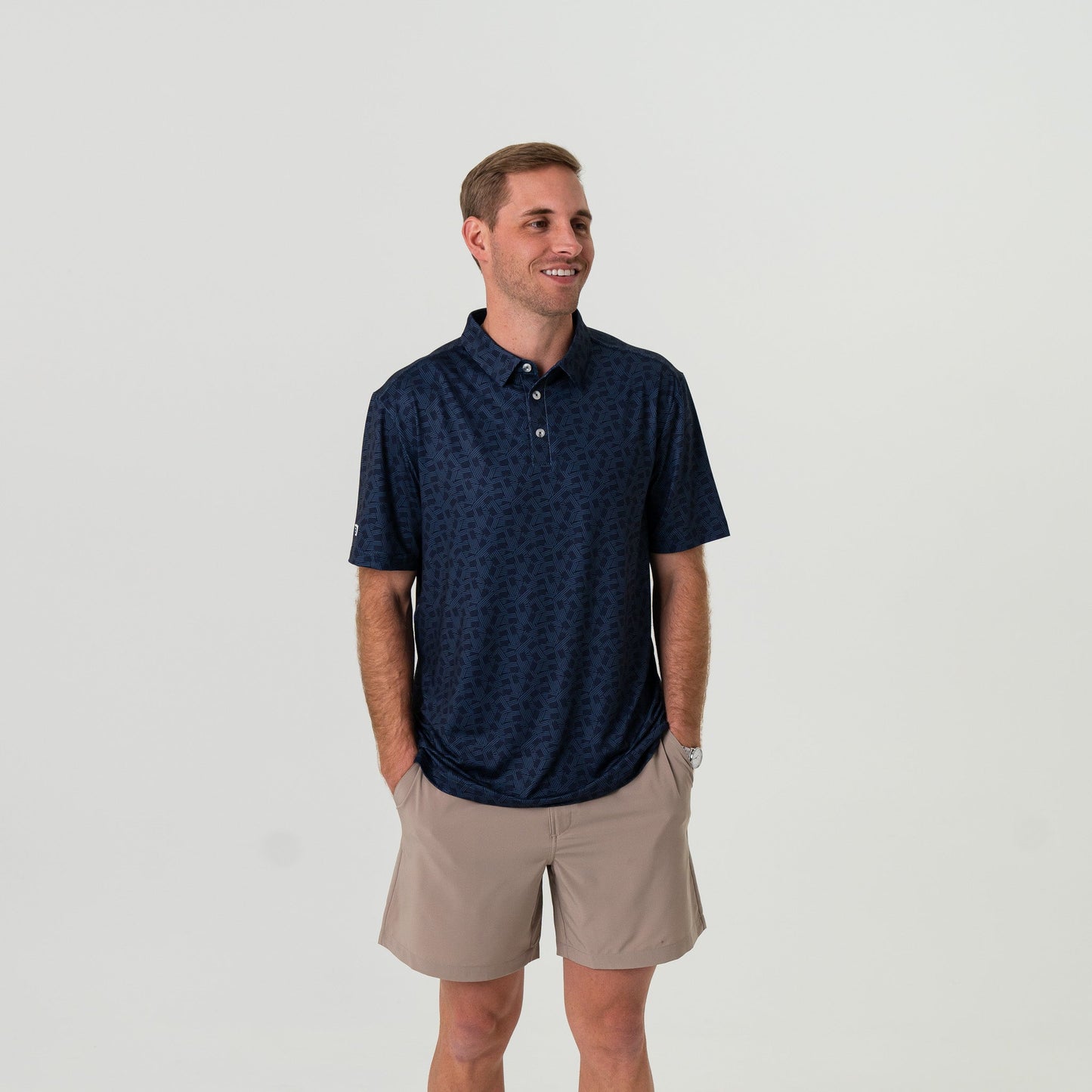 PERFORMANCE POLO STARS & STRIPES