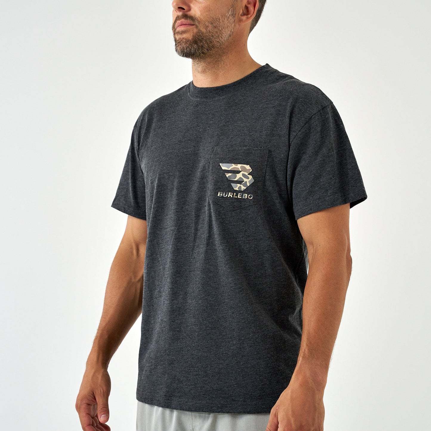FLYING B DEER LOGO SS TEE