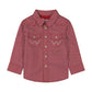 BABY/TODDLER/ RED PRINT SNAP LS