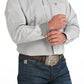 CINCH MN OLIVE STRIPE LS