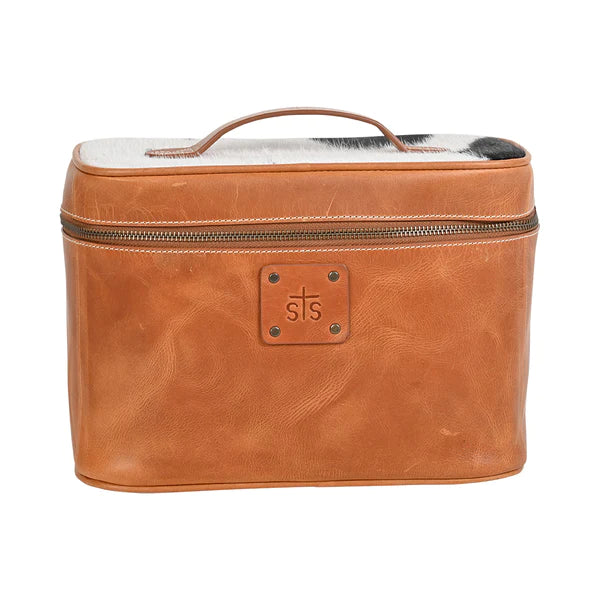 STS Basic Bliss Cowhide Train Case