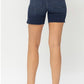 Judy Blue MR Mid Cut Offs Shorts