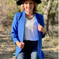 Jessie Tailored Royal Blazer