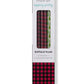 Buffalo Plaid&Tree Straw Set