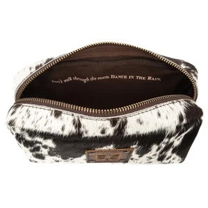 STS Cowhide Bebe Cosmetic Bag