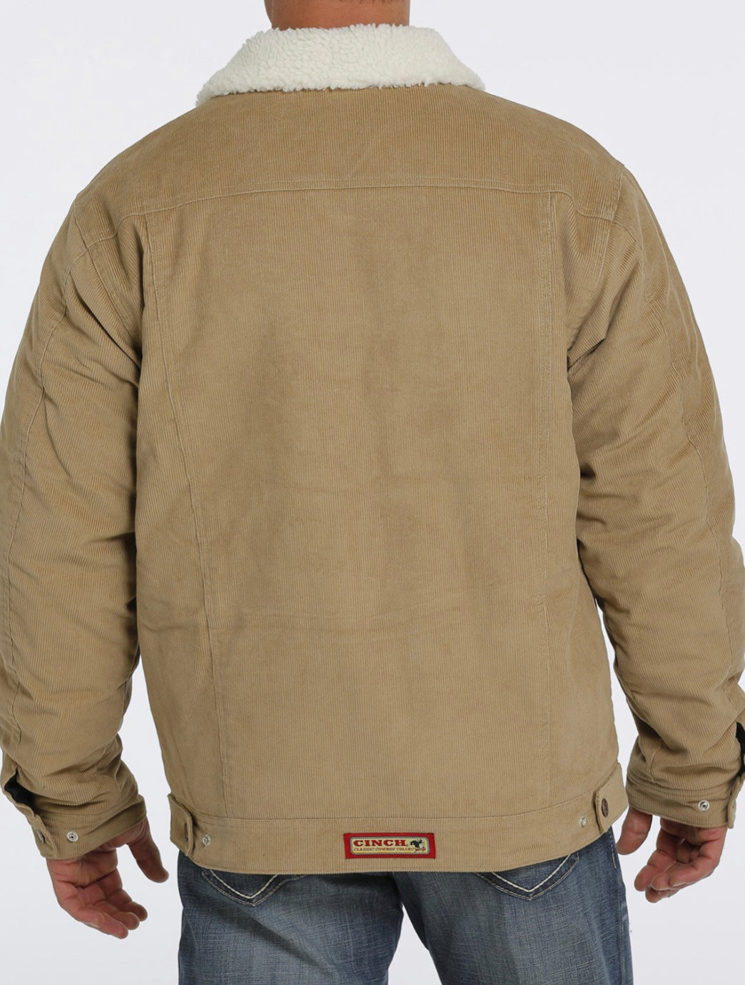 Cinch Mns Khaki Concealed Carry Trucker Jacket