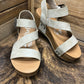 Very G Shayne Cream Wedge