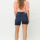 Judy Blue MR Mid Cut Offs Shorts