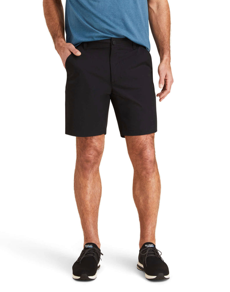 Ariat Mns Tek 8” Black Shorts