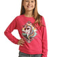 R&R Girls Hot Pink Pullover