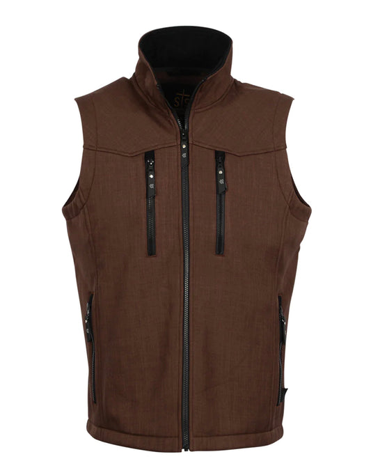 STS Mns Slack Brown Vest