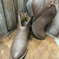 Very G Divine Tooled Tan Booties