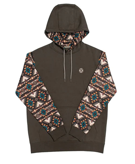 Hooey Mns Summit Brown/Tan Hoody