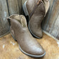 Very G Divine Tooled Tan Booties