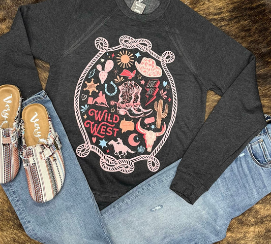 Pink Wild West Sweatshirt