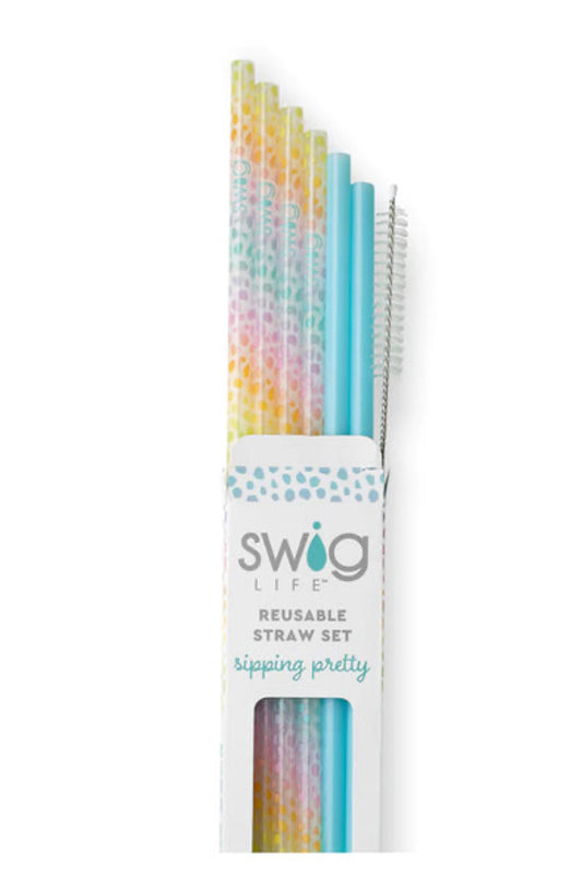 Wild Child + Aqua Straw Set